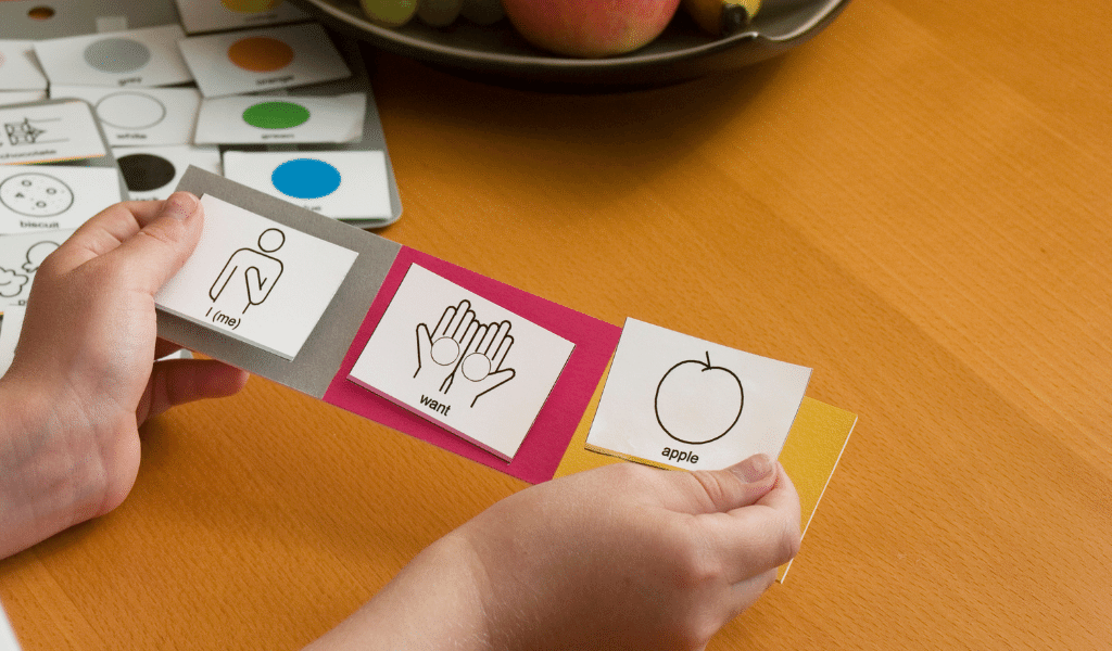 communication cards for autistic children