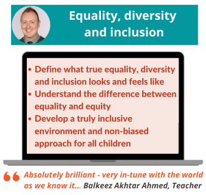 Equality, diversity and inclusion