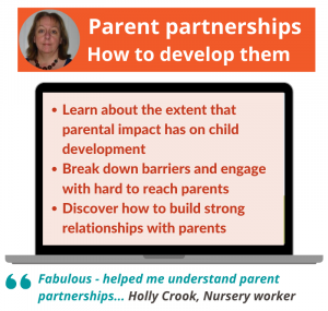 Parent partnerships: How to develop them webinar