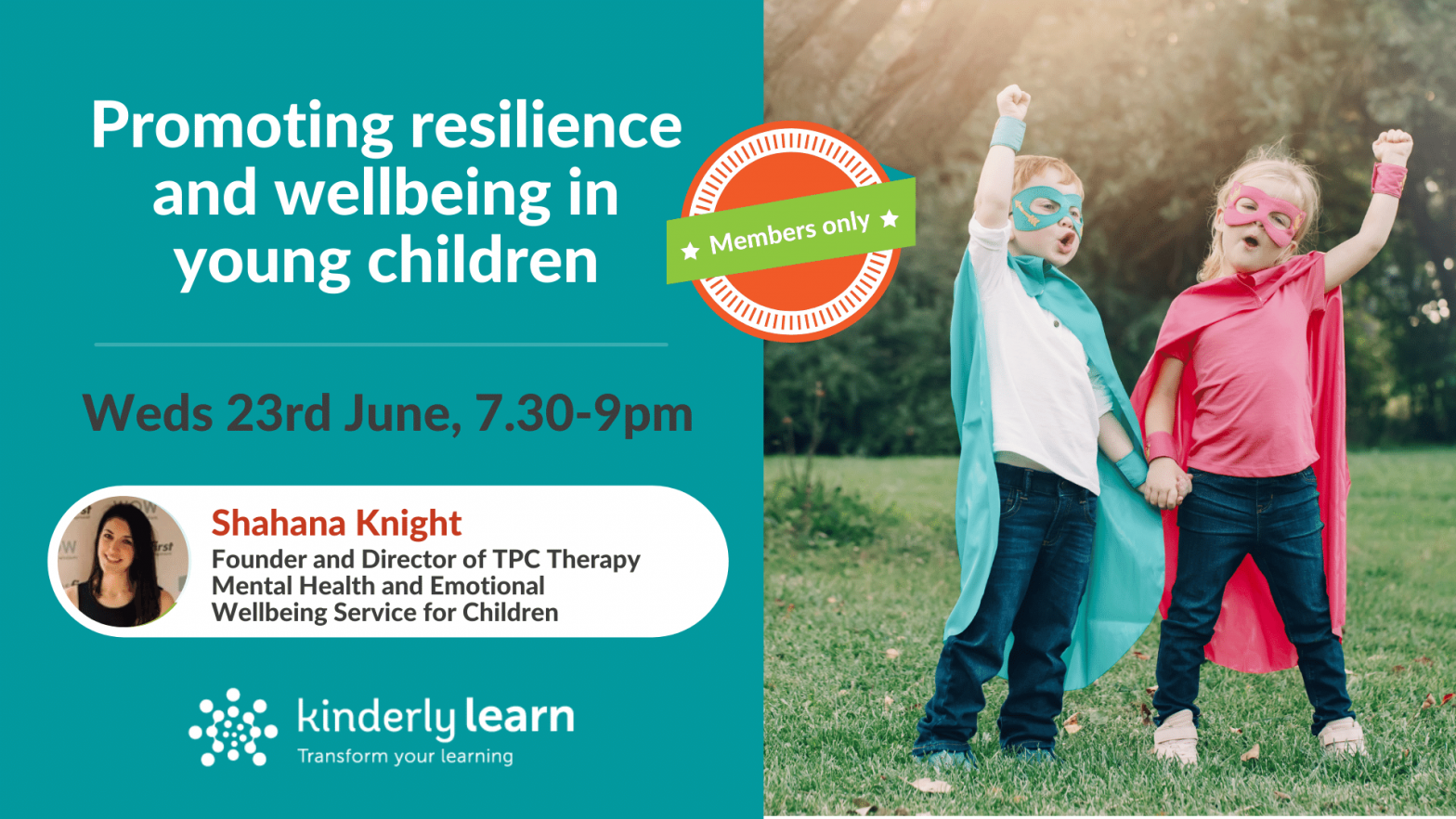 Promoting resilience and wellbeing in young children – Kinderly