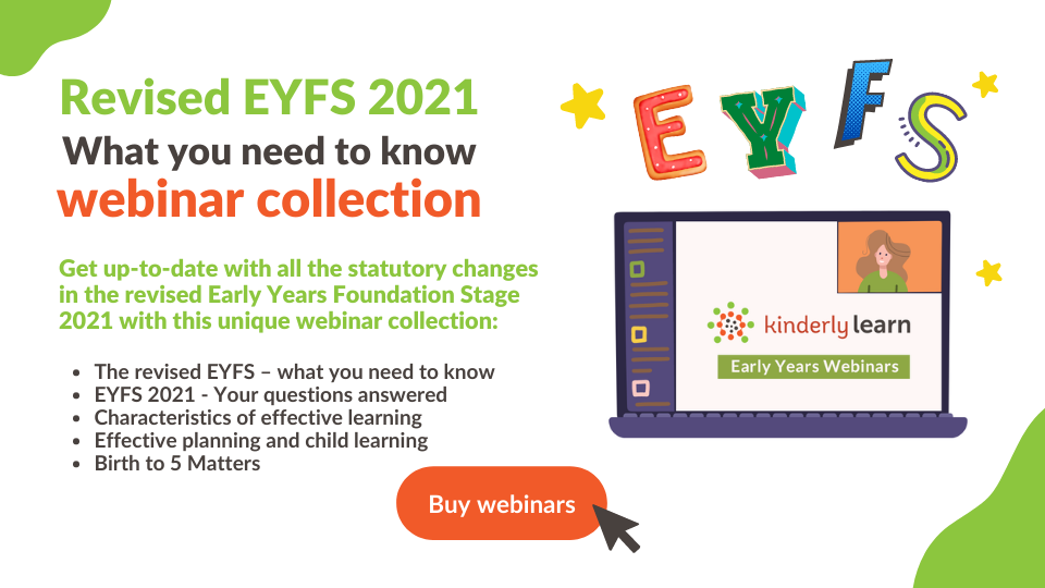 revised eyfs 2021 webinar collection