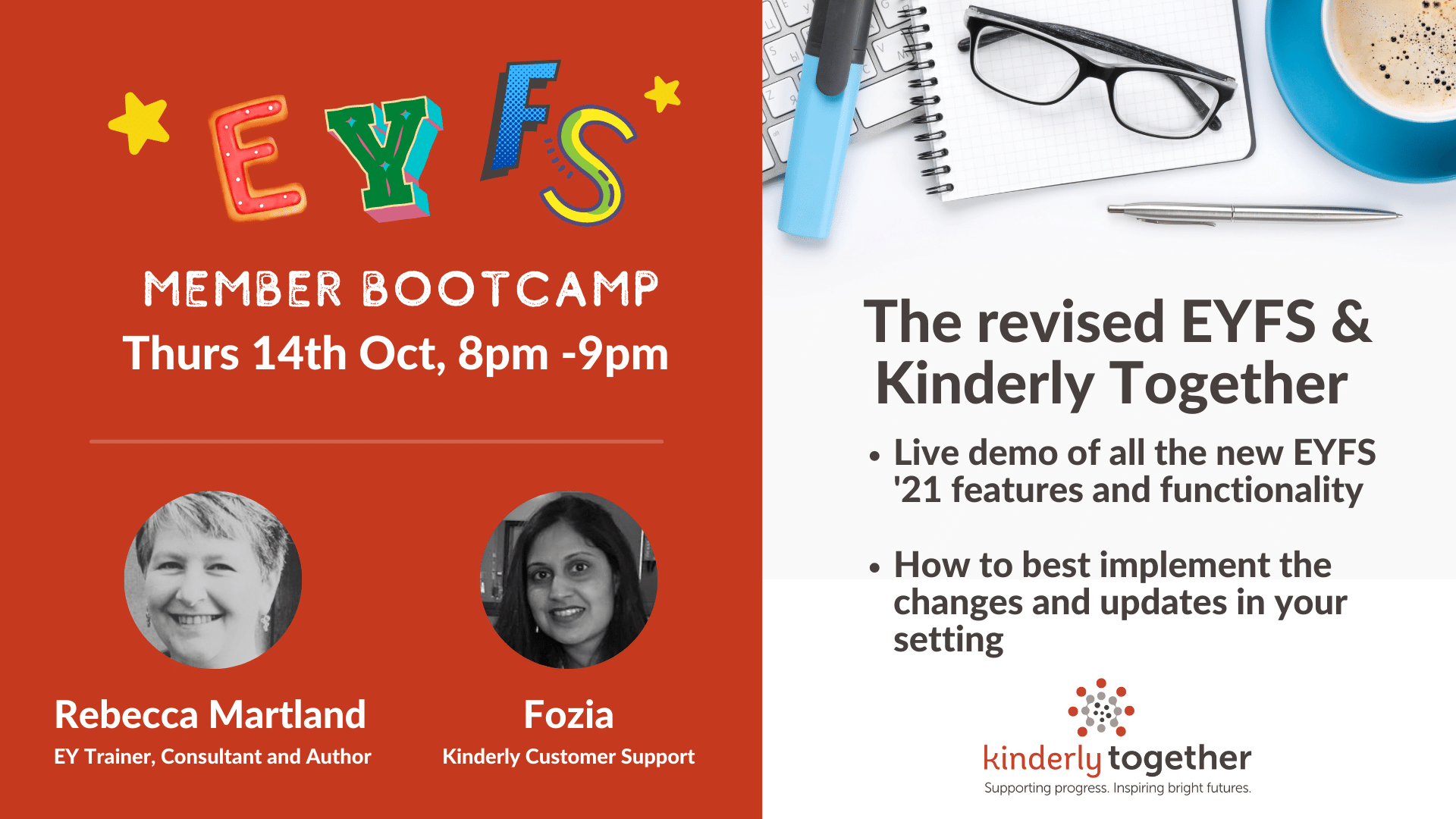 Kinderly Together Bootcamp for members