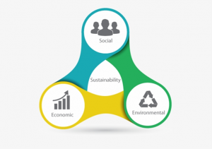 the 3 arms of sustainability