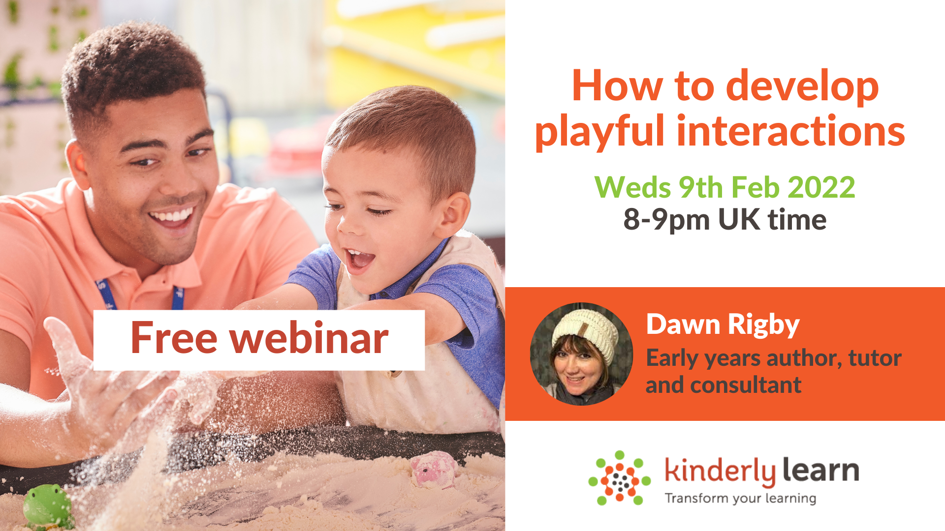 Playful interactions webinar with Dawn Rigby
