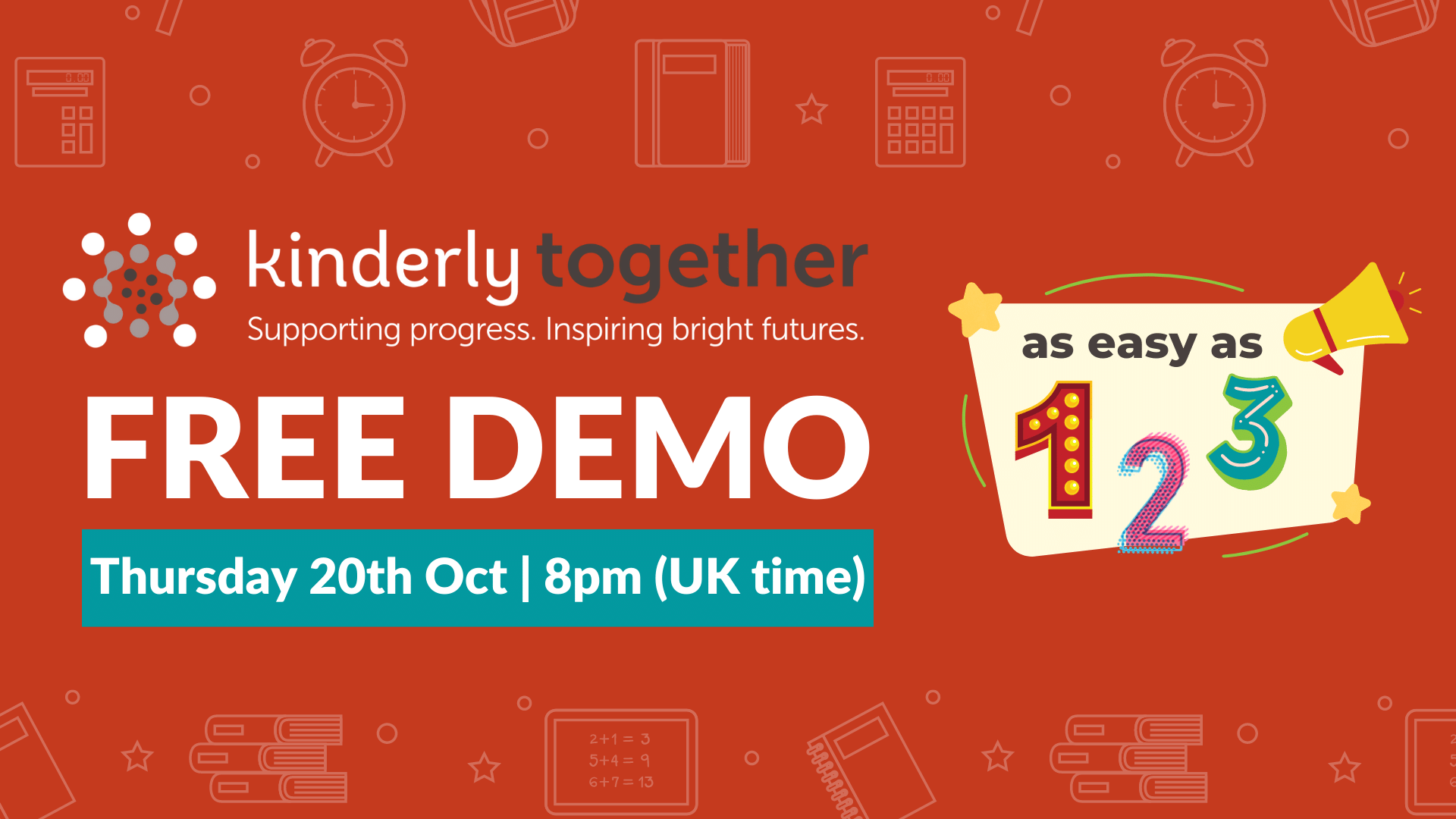 Kinderly free demo 20th october 2022