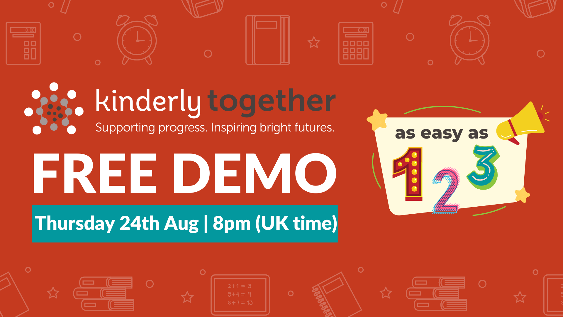 Kinderly Together free demo 24th aug