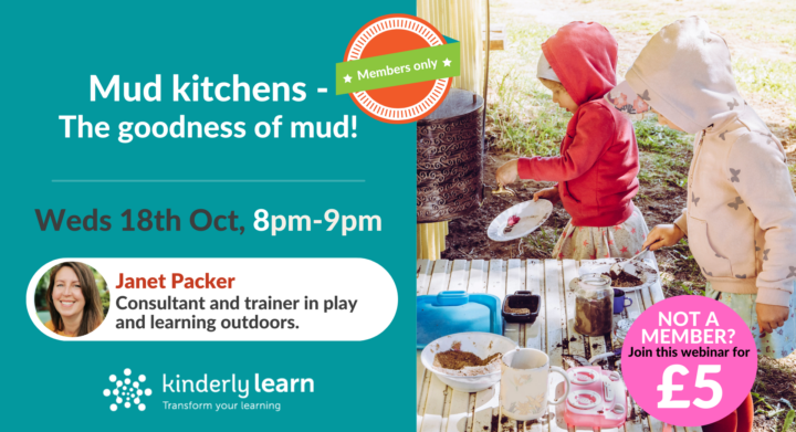 2 girls playing in a mud kitchen