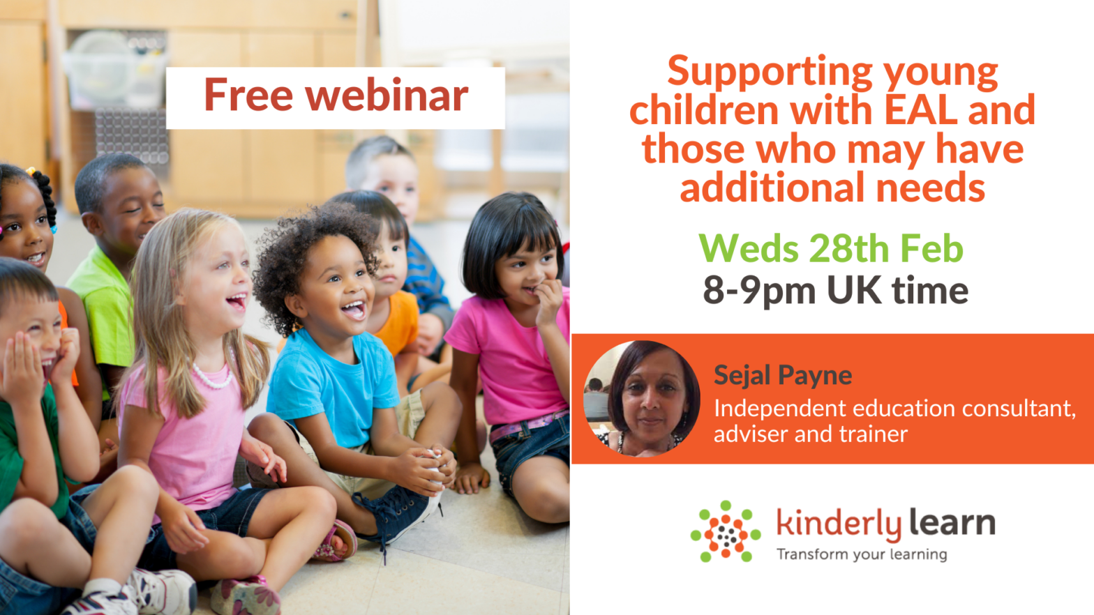 Sejal Payne – Supporting young children with EAL and who may have ...