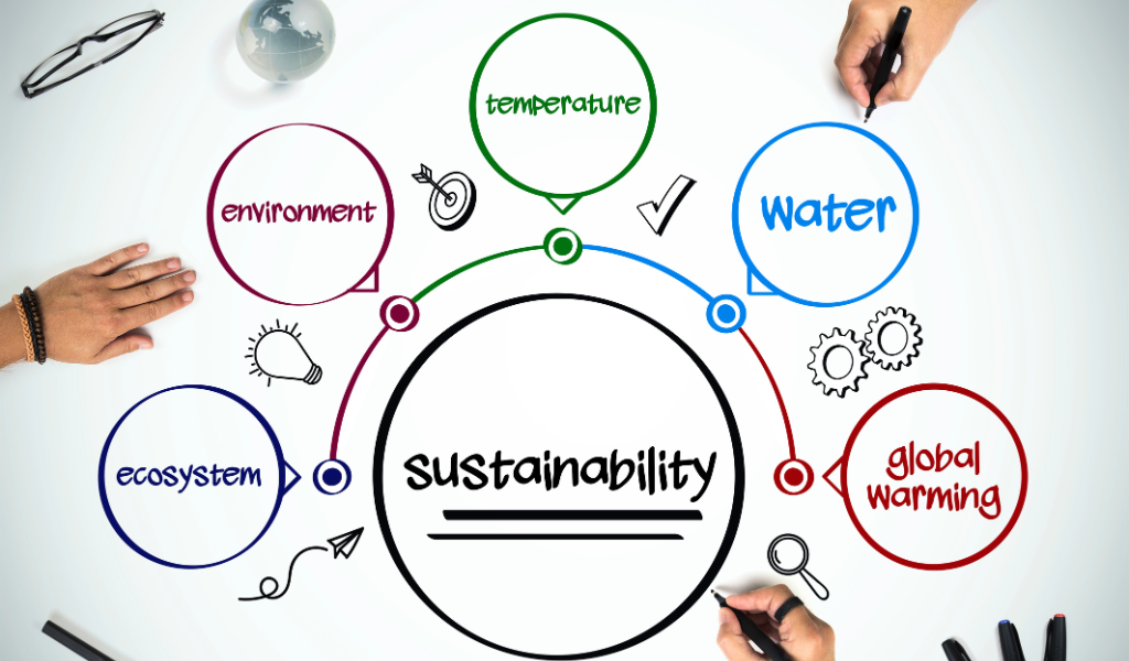 infographic around sustainability