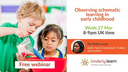 Dr Stella Louis – Observing schematic learning in early childhood ...