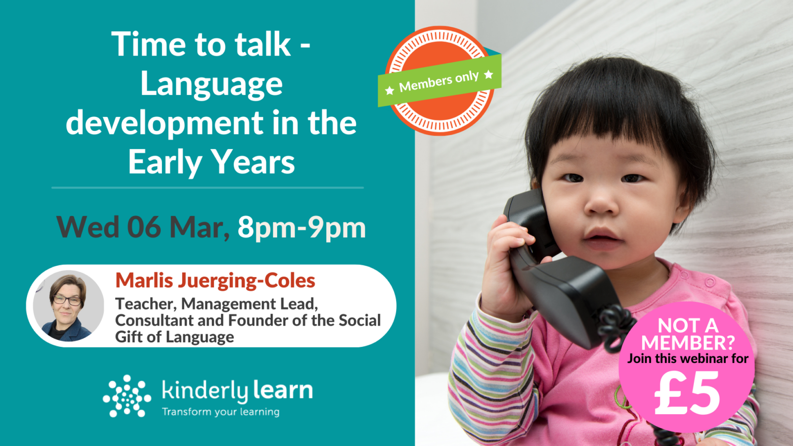 Marlis Juerging-Coles – Time to Talk: Language development in the Early ...