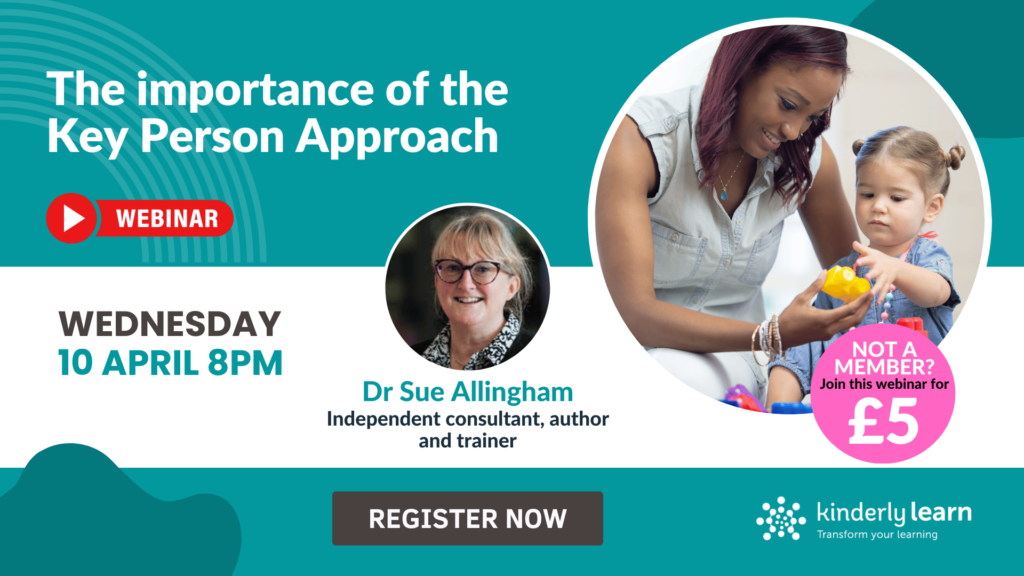 kinderly learn webinar with dr sue allingham on the key person approach