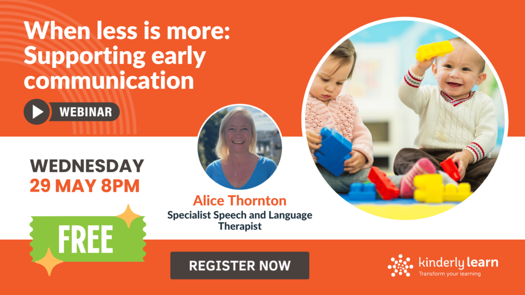 Supporting early communication free webinar