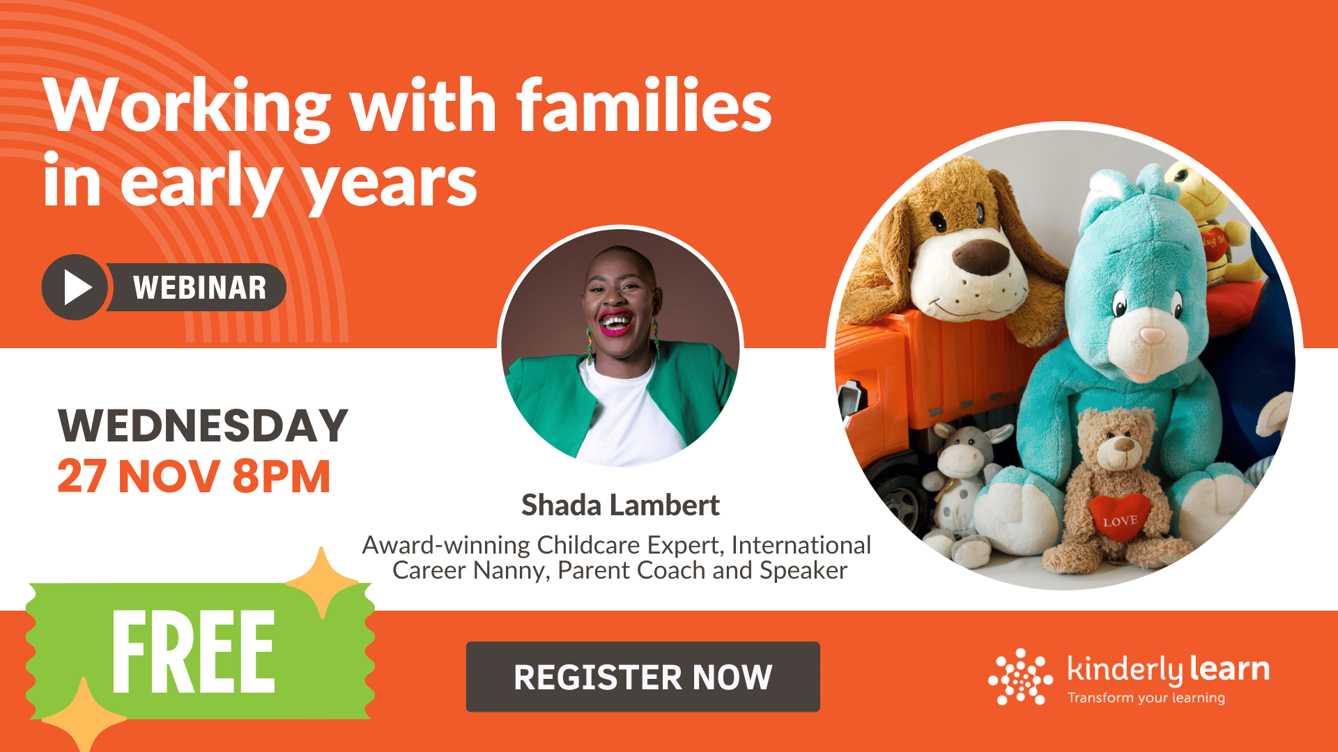 shada lambert working with families webinar