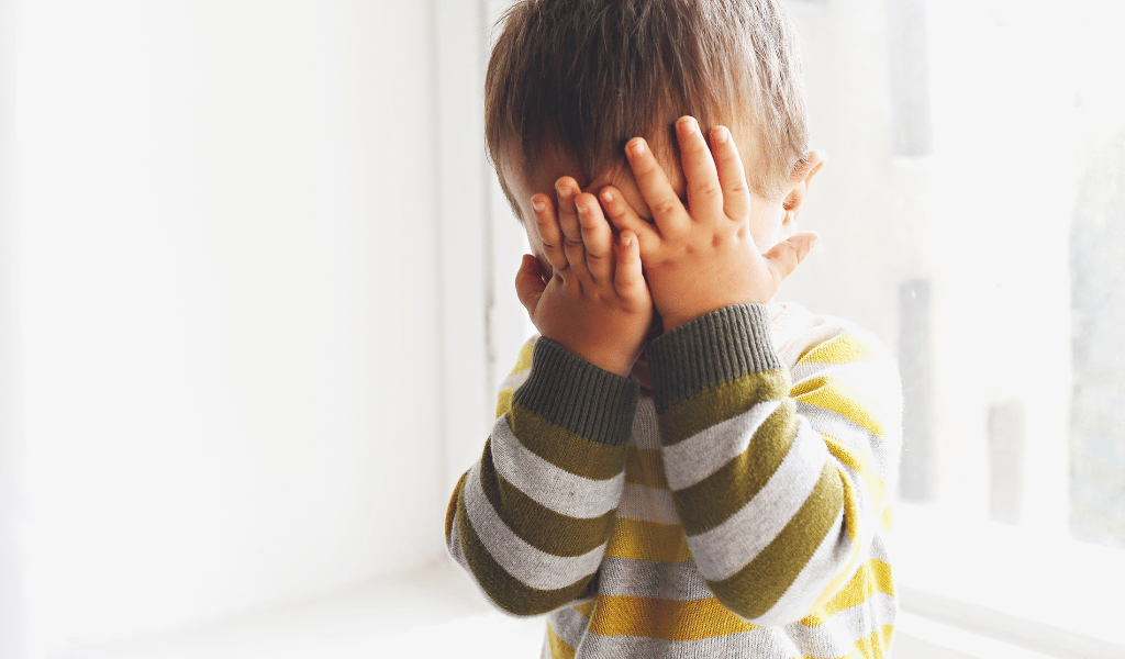 child having a tantrum