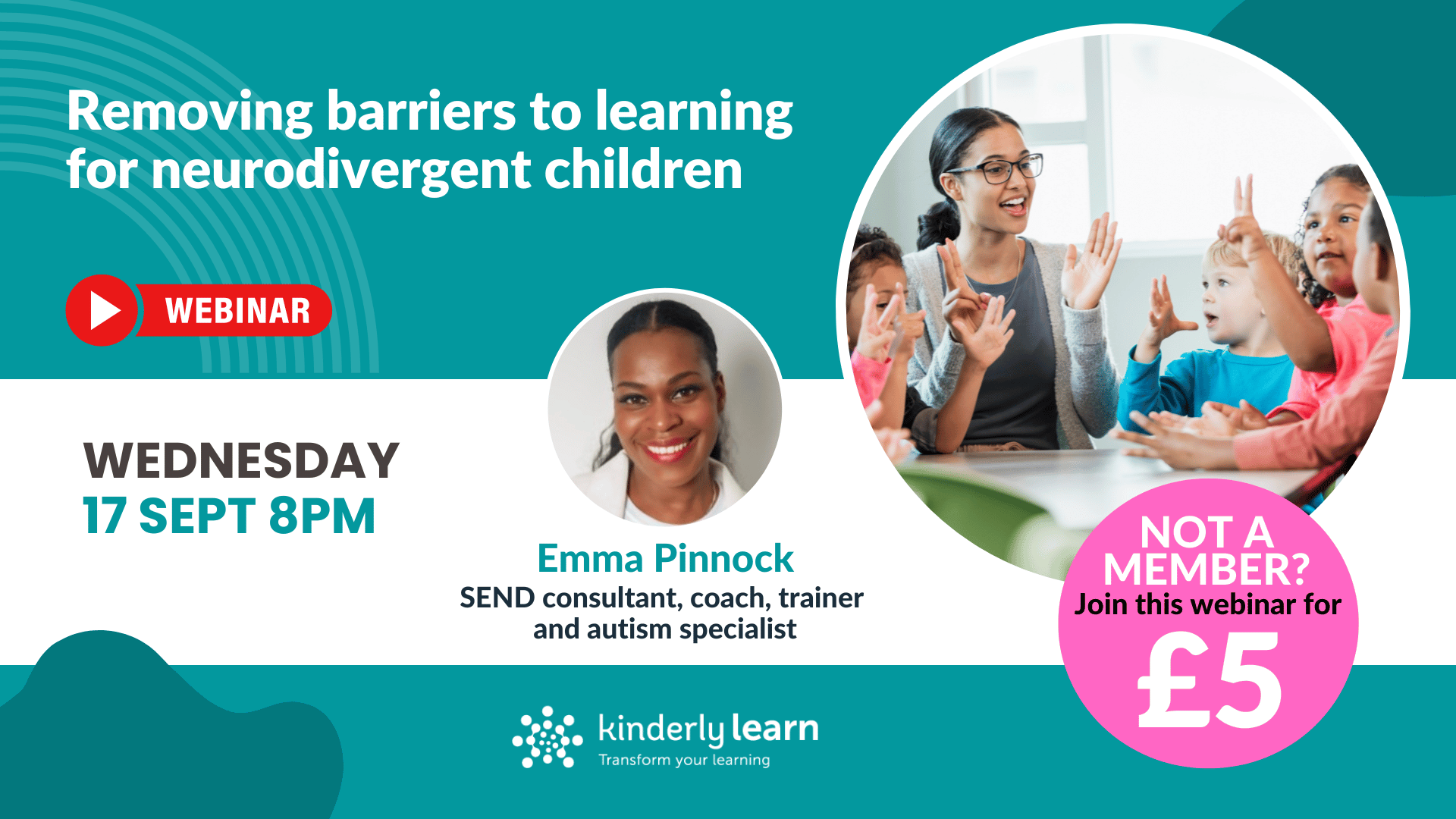 emma Pinnock webinar on removing barriers to learning