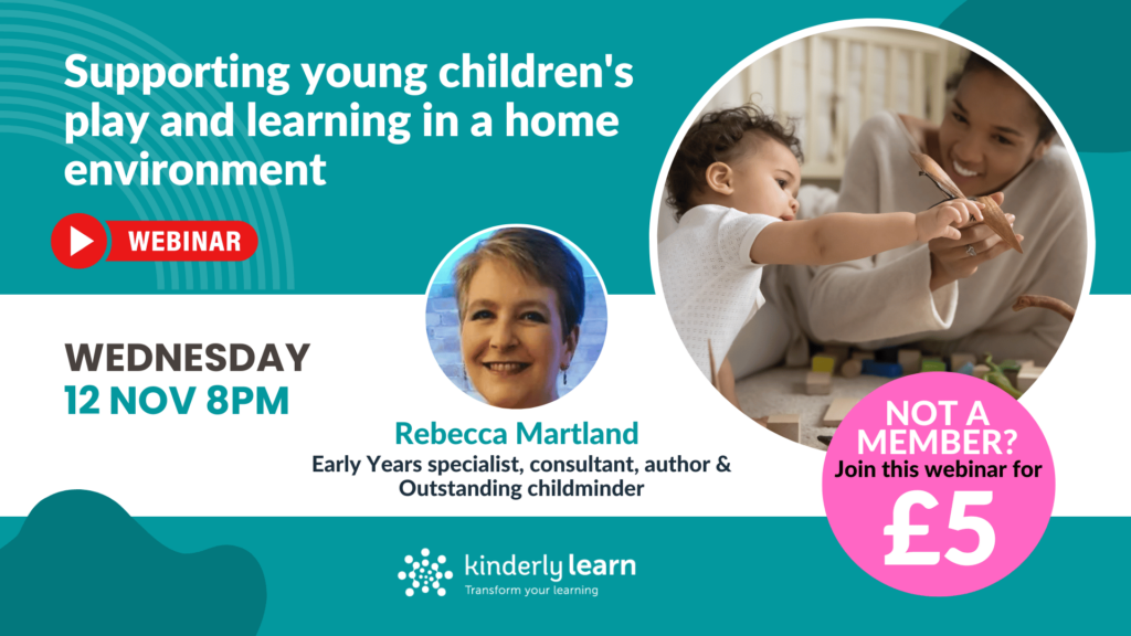 play and learning in home environments webinar