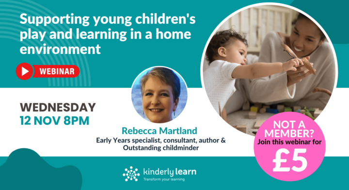 play and learning in home environments webinar