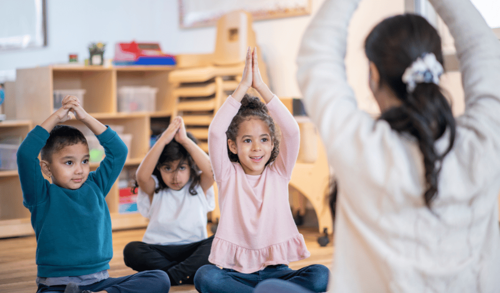 children wellbeing yoga