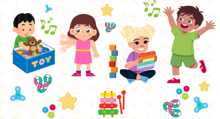 children stimming in their nursery