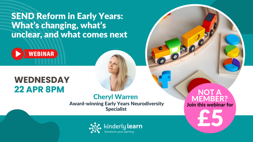 send reform webinar flyer with cheryl warren