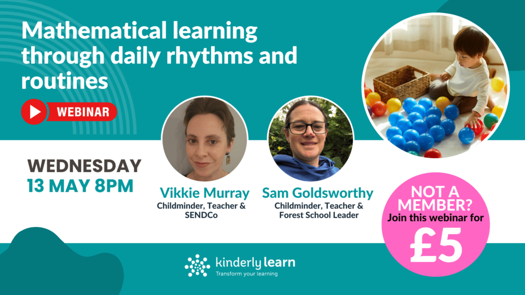 maths webinar with childminders