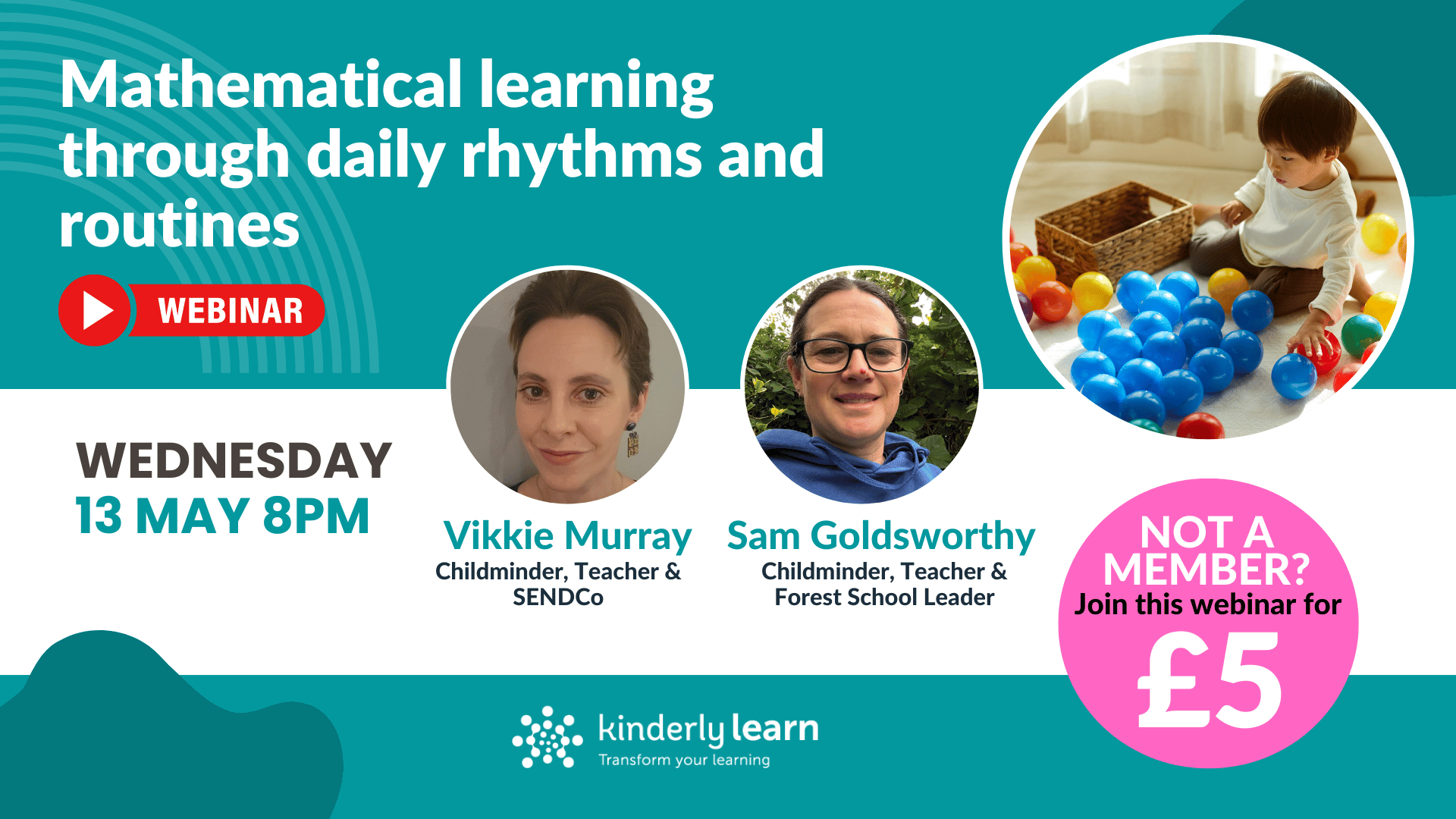 maths webinar with childminders