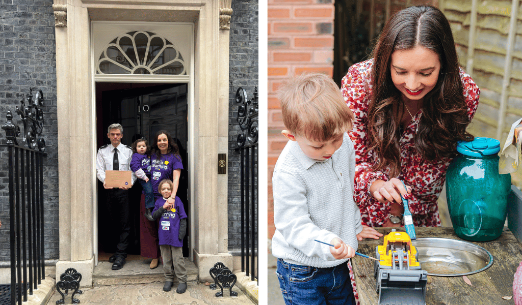 Ruth Lue-Quee (My Mummy Teacher) at Downing street