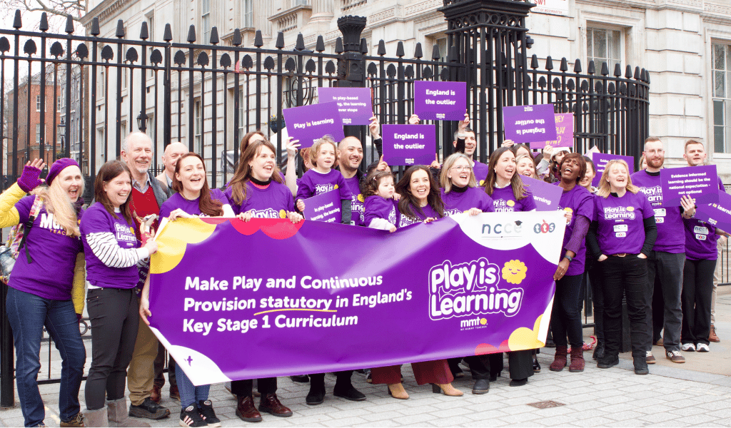 Ruth Lue-Quee (My Mummy Teacher) campaigning for play